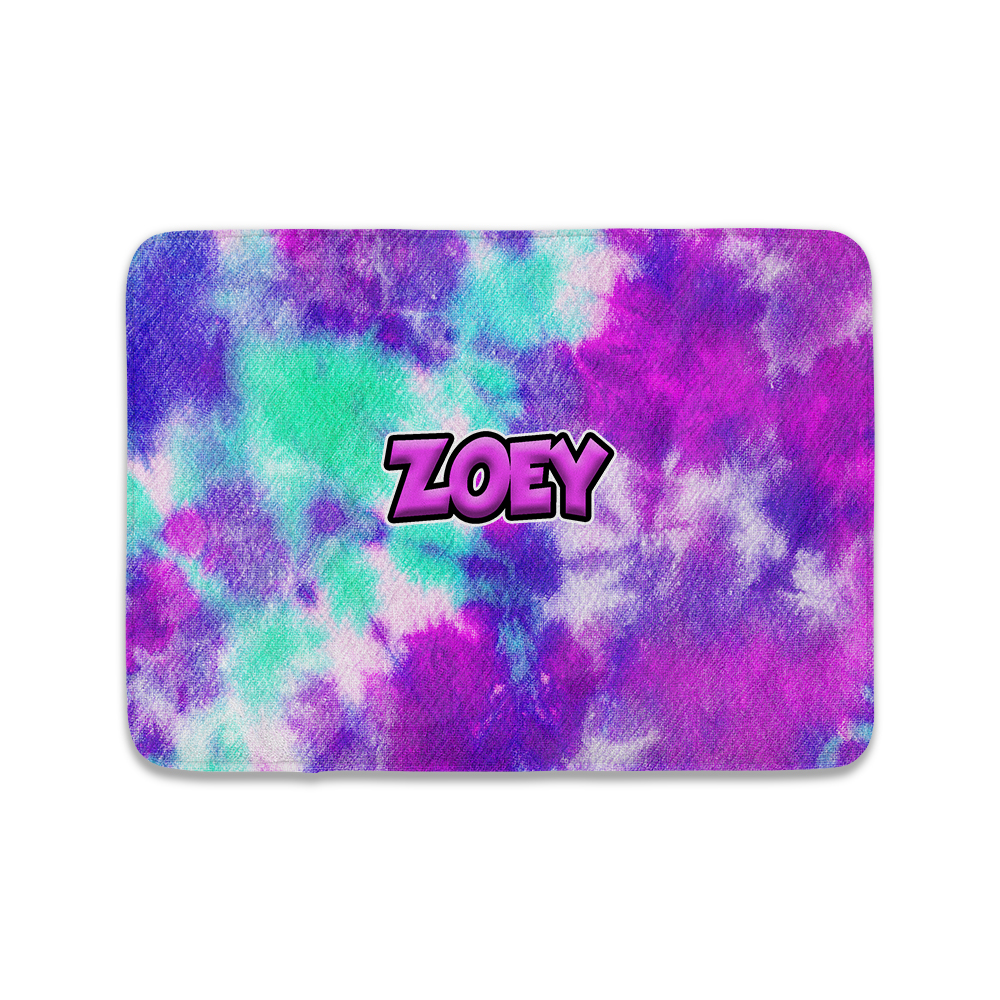 PERSONALIZED FLOOR MAT-BLEACHED DYE